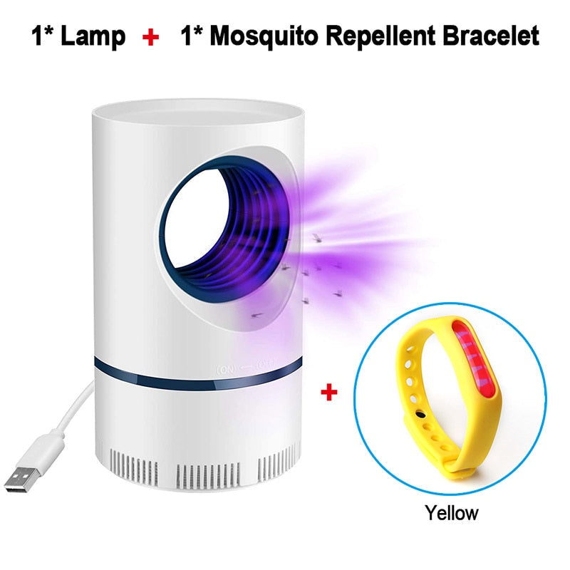 Repelente Elétrico Mata Mosquitos - Leve Pulseira Repelente de Graça